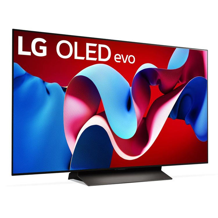 LG OLED48C4PUA | 48" 4K OLED Television - 120Hz - C4 Series - Processor IA a9 Gen7 4K - Black-Sonxplus St-Sauveur