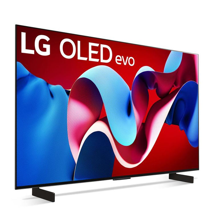 LG OLED42C4PUA | 42" 4K OLED Television - 120Hz - C4 Series - Processor IA a9 4K - Black-Sonxplus St-Sauveur