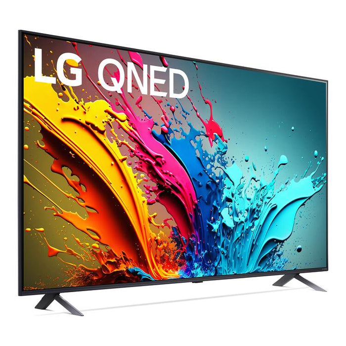 LG 75QNED85TUA | 75" QNED 4K - UHD 4K Television - QNED85T Series - 120Hz - IA a8 4K Processor - Black-Sonxplus St-Sauveur