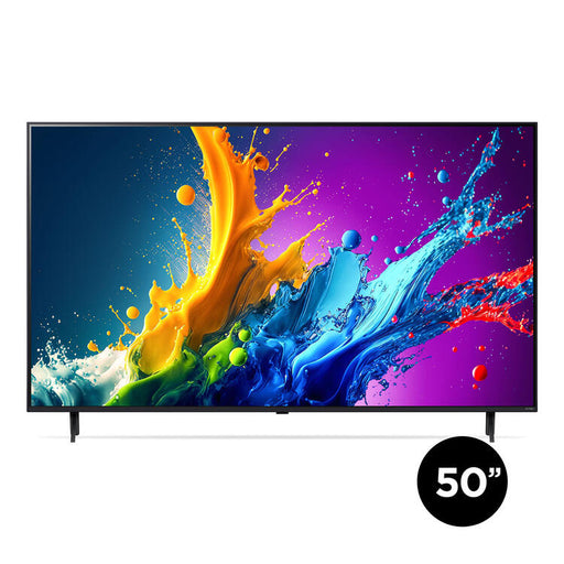 LG 50QNED80TUC | 50" QNED 4K TV - UHD 4K - QNED80 Series - 60Hz - Processor IA a5 4K Gen7 - Black-Sonxplus St-Sauveur