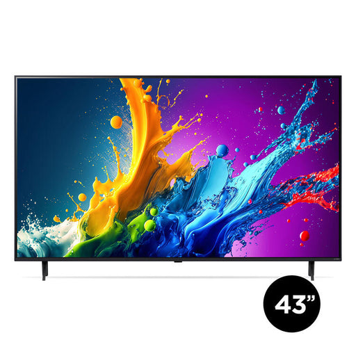 LG 43QNED80TUC | Television 43" QNED 4K - UHD 4K - QNED80 Series - 60Hz - Processor IA a5 4K Gen7 - Black-Sonxplus St-Sauveur