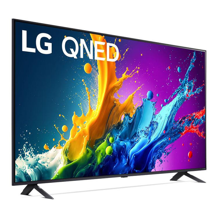 LG 55QNED80TUC | 55" QNED 4K TV - UHD 4K - QNED80 Series - 60Hz - Processor IA a5 4K Gen7 - Black-Sonxplus St-Sauveur