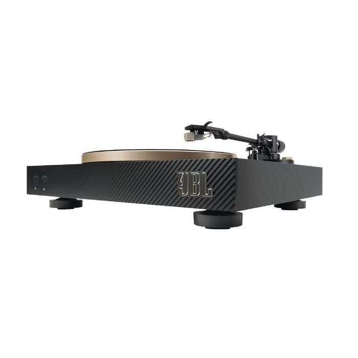 JBL Spinner BT | Bluetooth turntable - AptX-HD - MDF - Black/Gold-Sonxplus St-Sauveur