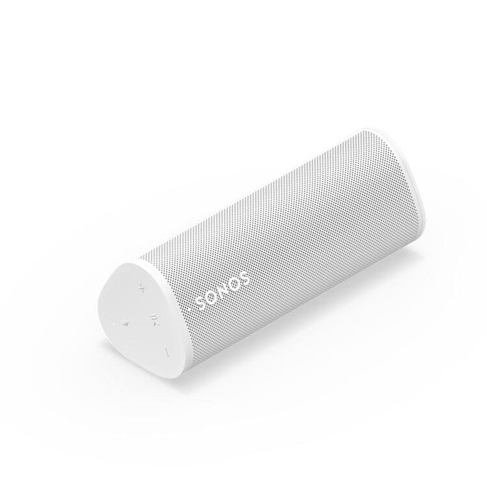 Sonos Roam 2 | Portable Speaker - Bluetooth - Wi-Fi - Waterproof - Stereo Pairing - White-Sonxplus St-Sauveur