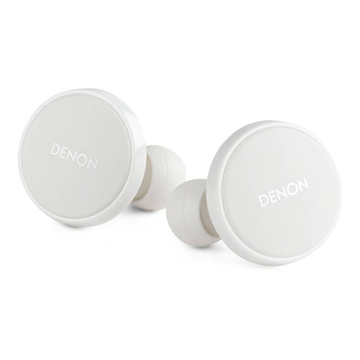 Denon PERL PRO | In-Ear Headphones - Wireless - Bluetooth - Masimo Adaptive Acoustic Technology - White-Sonxplus St-Sauveur