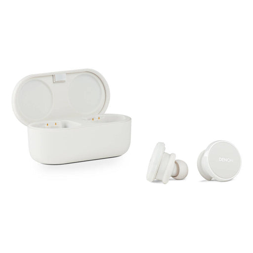 Denon PERL PRO | In-Ear Headphones - Wireless - Bluetooth - Masimo Adaptive Acoustic Technology - White-Sonxplus St-Sauveur
