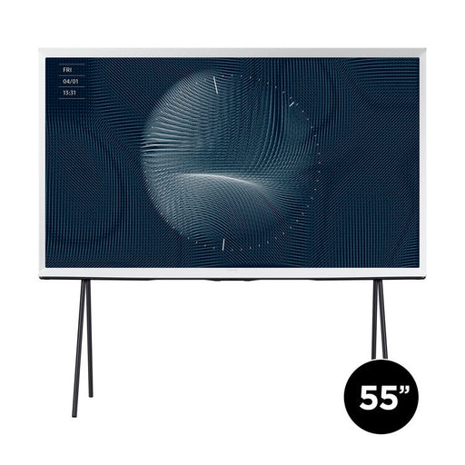 Samsung QN55LS01DAFXZC | The Serif 55" - QLED - 4k Ultra HD - 120 Hz - LS01D Series - White-Sonxplus St-Sauveur