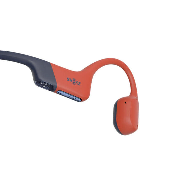 SHOKZ OpenSwim Pro | Bone Conduction Earphones - For Swimming - Bluetooth - IP68 - 9 Hours autonomy - Red-Sonxplus St-Sauveur