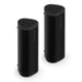 Sonos | Ensemble Aventure - 2 Roam 2 Portable Speakers - Bluetooth - Waterproof - Black-Sonxplus St-Sauveur