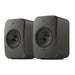 KEF LSX II LT | Wireless HiFi Speakers - Compact & Versatile - Graphite Grey - Pair-Sonxplus St-Sauveur