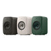 KEF LSX II LT | Wireless HiFi Speakers - Compact & Versatile - Pebble White - Pair-Sonxplus St-Sauveur