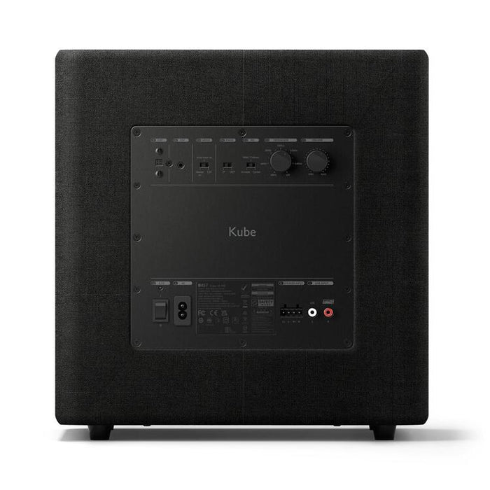 KEF KUBE 10 MIE | Subwoofer - 10in - 300 Watts Class D - Black-Sonxplus St-Sauveur