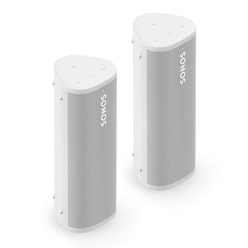 Sonos | Ensemble Aventure - 2 Roam 2 Portable Speakers - Bluetooth - Waterproof - White-Sonxplus St-Sauveur