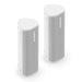 Sonos | Ensemble Aventure - 2 Roam 2 Portable Speakers - Bluetooth - Waterproof - White-Sonxplus St-Sauveur