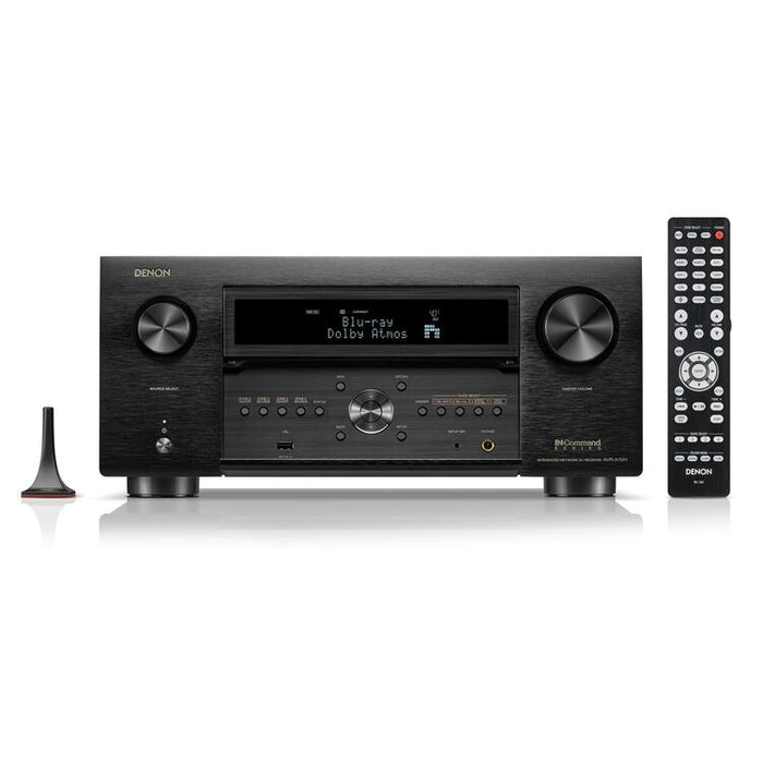 Denon AVR-A10H | 13.4 channel power amplifier - Home theater - Bluetooth - Wi-Fi - 8K - HEOS - Black-Sonxplus St-Sauveur