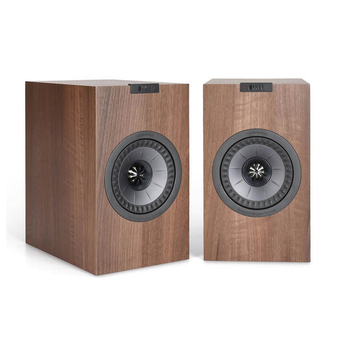 KEF Q1 Meta | Bookshelf Speakers - 2-way bass reflex design - Walnut - Pair-Sonxplus St-Sauveur