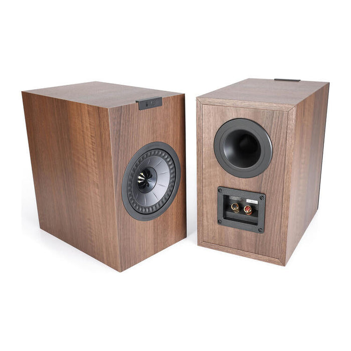 KEF Q1 Meta | Bookshelf Speakers - 2-way bass reflex design - Walnut - Pair-Sonxplus St-Sauveur