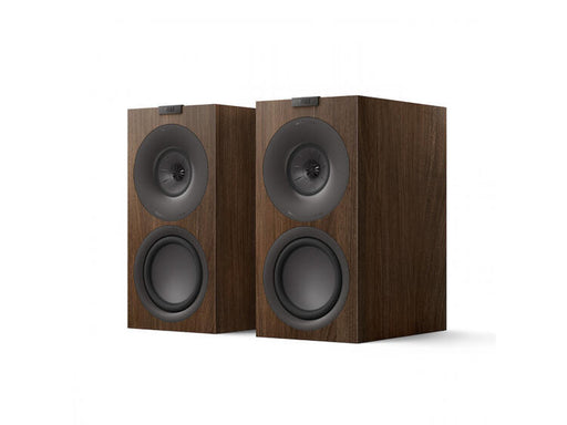 KEF Q Concerto Meta | Bookshelf Speakers - 3-Way Bass-Reflex Design - Walnut - Pair-Sonxplus St-Sauveur