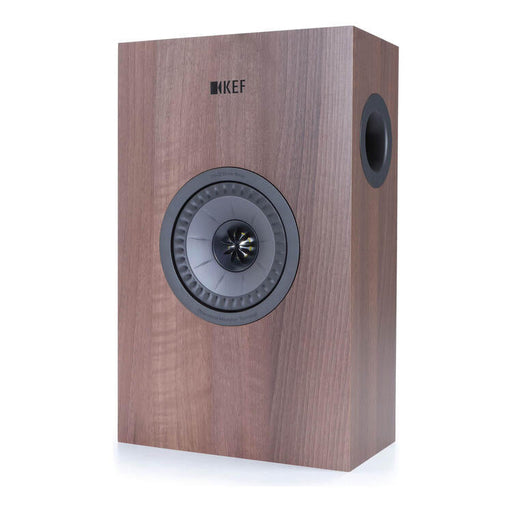 KEF Q4 Meta | Wall-mounted speakers - 2-way bass reflex design - Walnut - Unité-Sonxplus St-Sauveur