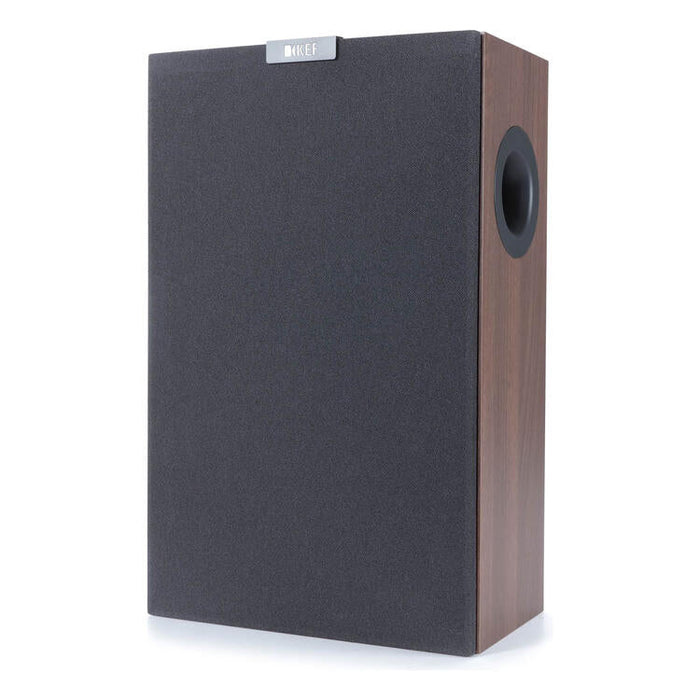 KEF Q4 Meta | Wall-mounted speakers - 2-way bass reflex design - Walnut - Unité-Sonxplus St-Sauveur