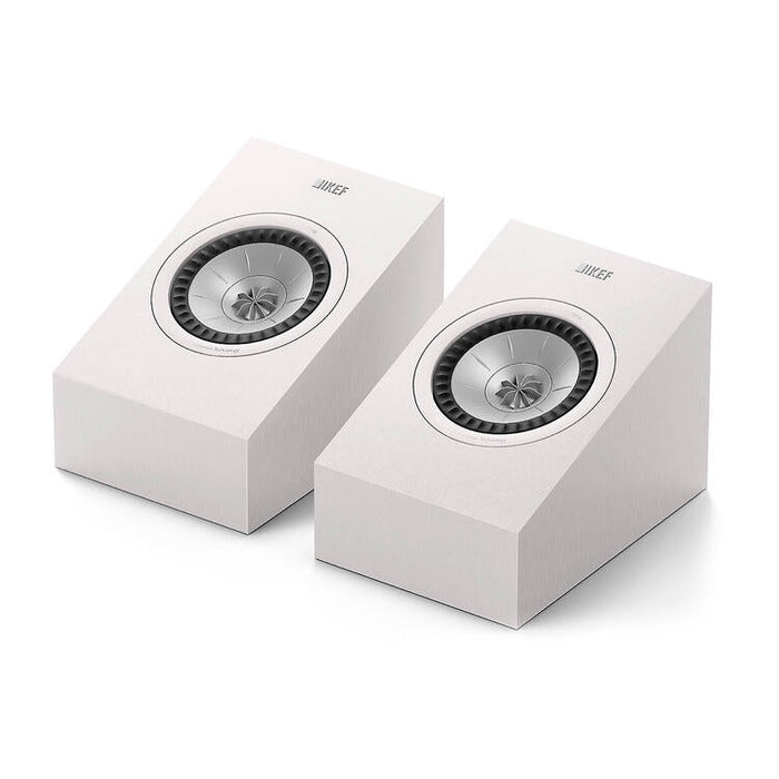 KEF Q8 Meta | Wall-Mounted Speakers - 2-way Bass-Reflex Design - Atmos - White - Pair-Sonxplus St-Sauveur