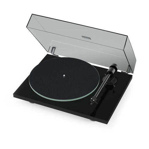 Pro-Ject T1 EVO | Turntable - Cartridge (OM10) - Black Piano-Sonxplus St-Sauveur
