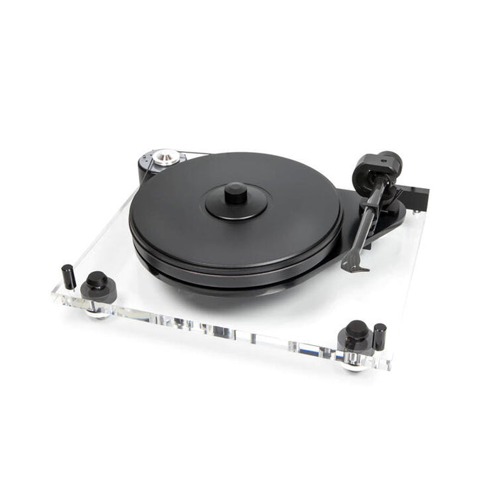 Pro-Ject 6PERSPEX BALANCED | Turntable - Clear acrylic-Sonxplus St-Sauveur