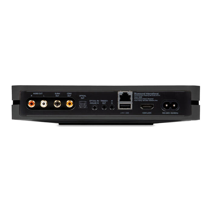 Bluesound NODE 132 | Multiroom Wireless Hi-Res Music Broadcaster - HDMI eARC - Bluetooth - Black-Sonxplus St-Sauveur