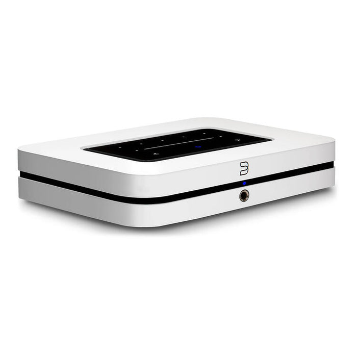 Bluesound NODE 132 | Multiroom Wireless Hi-Res Music Broadcaster - HDMI eARC - Bluetooth - White-Sonxplus St-Sauveur