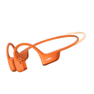 SHOKZ OpenRun Pro 2 Mini | Bone Conduction Earphones - Sport - Bluetooth - 12 hours autonomy - Orange-Sonxplus St-Sauveur