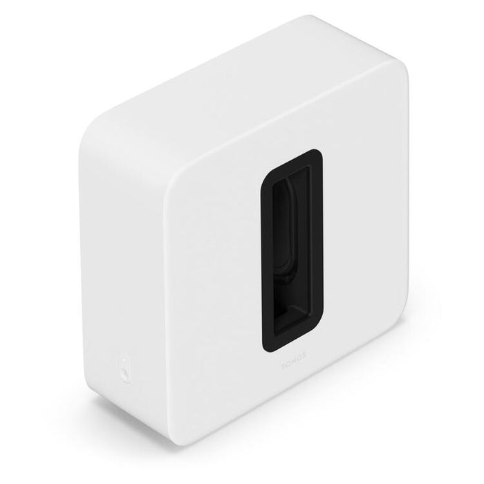 Sonos Sub Gen 4 | Subwoofer - Wireless - Wi-Fi - White-Sonxplus St-Sauveur