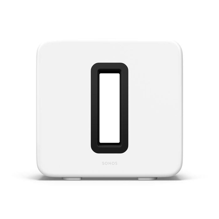 Sonos Sub Gen 4 | Subwoofer - Wireless - Wi-Fi - White-Sonxplus St-Sauveur