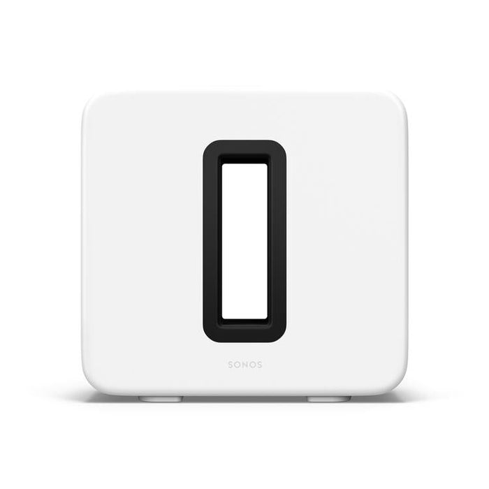 Sonos Sub Gen 4 | Subwoofer - Wireless - Wi-Fi - White-Sonxplus St-Sauveur