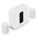 Sonos | High-End Home Theater Complementary Package - Sub 4 + 2 Era 100 - White-Sonxplus St-Sauveur