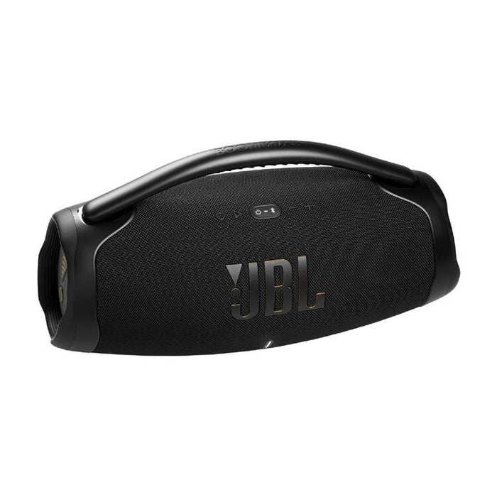 JBL Boombox 3 Wi-Fi | Portable Speaker - Bluetooth - IP67 - 3 Channels - Black-Sonxplus St-Sauveur