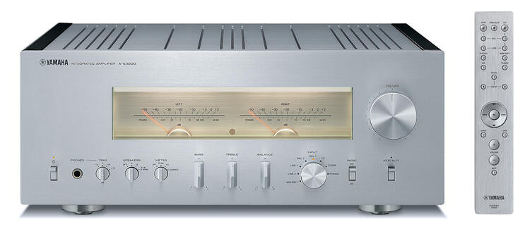 Yamaha AS3200 | Integrated Amplifier - Hi-Fi - Stereo - 2 channels - Silver-Sonxplus St-Sauveur