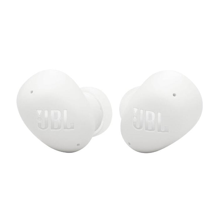 JBL Vibe Buds 2 | In-Ear Headphones - Wireless - Bluetooth - Smart Ambient Technology - White-Sonxplus St-Sauveur