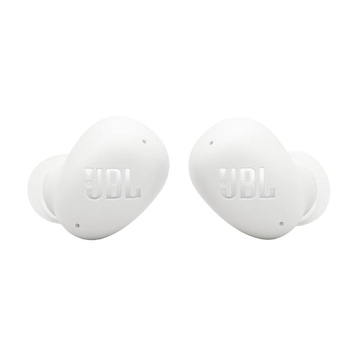 JBL Vibe Buds 2 | In-Ear Headphones - Wireless - Bluetooth - Smart Ambient Technology - White-Sonxplus St-Sauveur