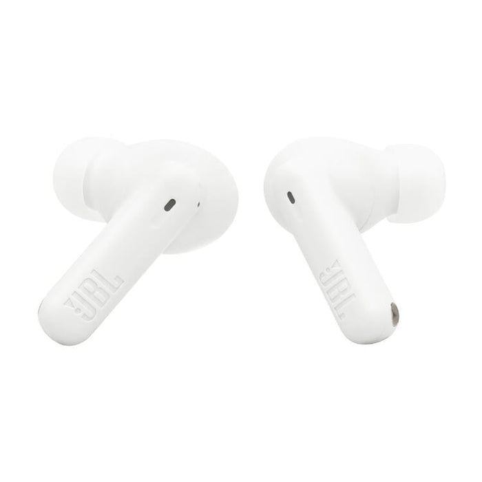JBL Vibe Beam 2 | In-Ear Headphones - Wireless - Bluetooth - Smart Ambient Technology - White-Sonxplus St-Sauveur