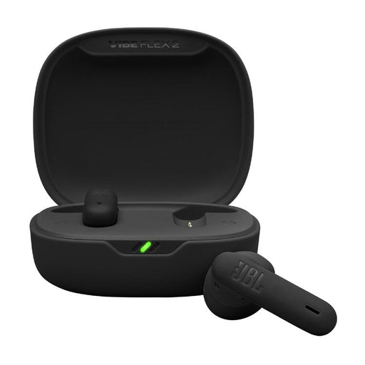JBL Vibe Flex 2 | In-Ear Headphones - Wireless - Bluetooth - Smart Ambient Technology - Black-Sonxplus St-Sauveur