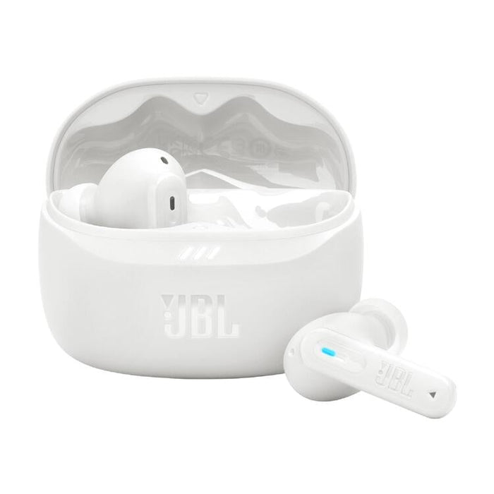 JBL Tune Beam 2 | In-Ear Headphones - 100% Wireless - Bluetooth - Smart Ambient - 6 Microphones - White-Sonxplus St-Sauveur