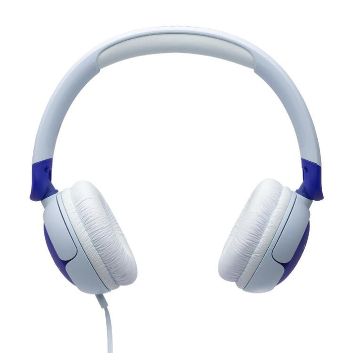 JBL JR320 | Wired circum-aural headphones for kids - JBL Safe Sound - Microphone - Bleu-Sonxplus St-Sauveur