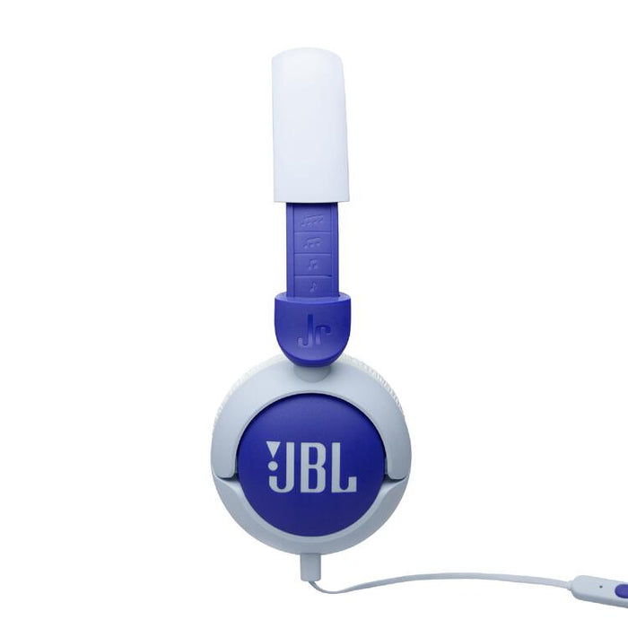 JBL JR320 | Wired circum-aural headphones for kids - JBL Safe Sound - Microphone - Bleu-Sonxplus St-Sauveur