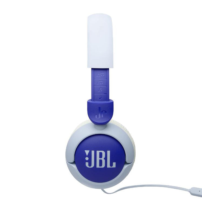 JBL JR320 | Wired circum-aural headphones for kids - JBL Safe Sound - Microphone - Bleu-Sonxplus St-Sauveur