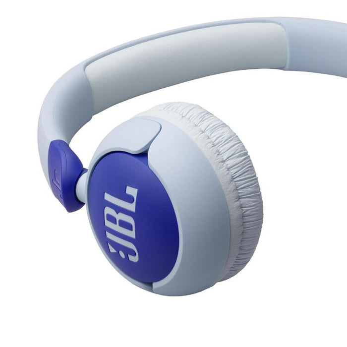 JBL JR320 | Wired circum-aural headphones for kids - JBL Safe Sound - Microphone - Bleu-Sonxplus St-Sauveur