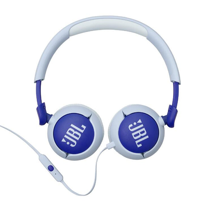JBL JR320 | Wired circum-aural headphones for kids - JBL Safe Sound - Microphone - Bleu-Sonxplus St-Sauveur