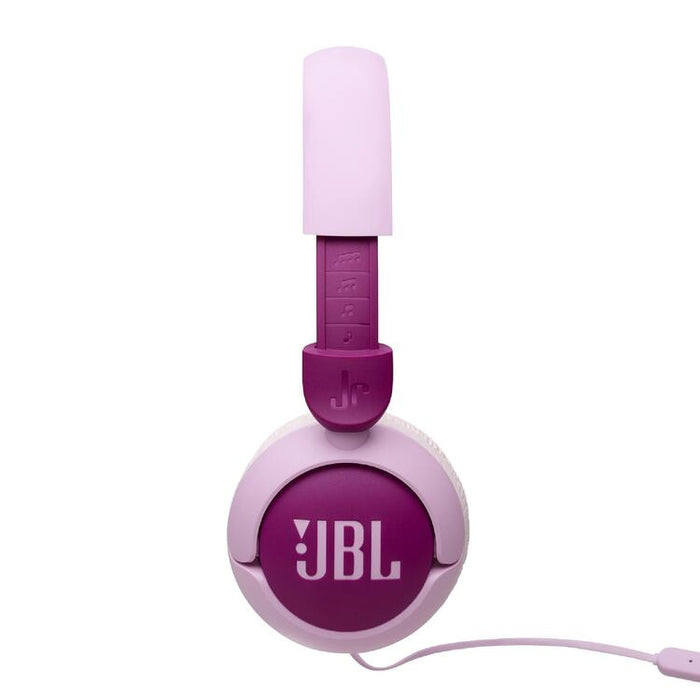 JBL JR320 | Wired circum-aural headphones for kids - JBL Safe Sound - Microphone - Mauve-Sonxplus St-Sauveur