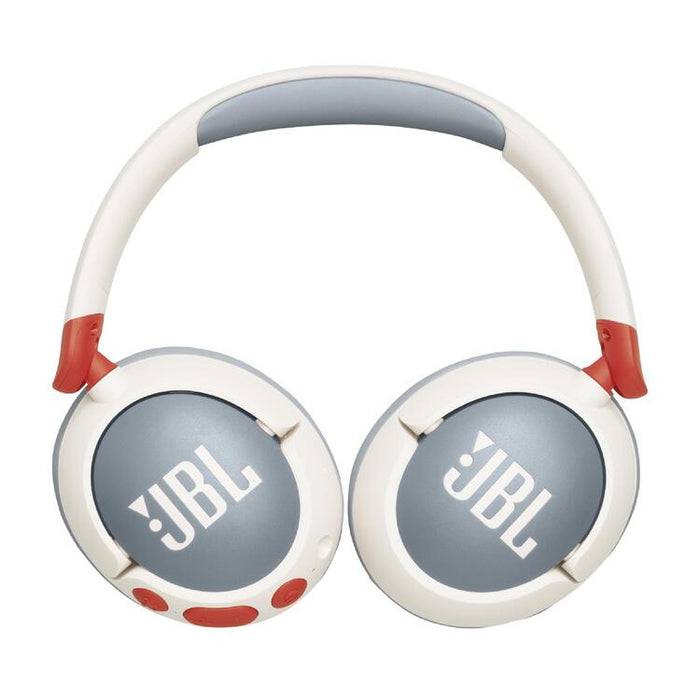 JBL JR 470NC | On-Ear Headphones for Children - Wireless - Bluetooth - White-Sonxplus St-Sauveur