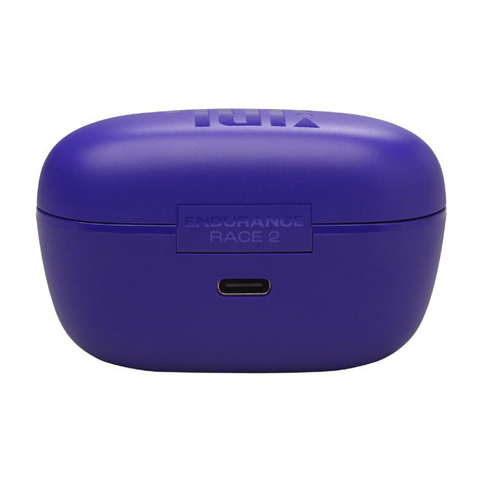 JBL Endurance RACE 2 | In-Ear Headphones - 100% Wireless - Sport - Waterproof - Up to 48 hours battery life - Purple-SONXPLUS St-Sauveur