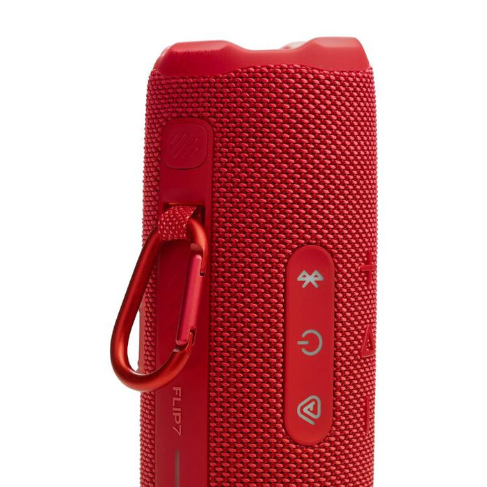 JBL Flip 7 | Portable Speaker - Bluetooth - Waterproof - Up to 14 hours of autonomy - Rouge-Sonxplus St-Sauveur